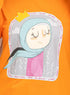 Orange Peel Printed Long - Sleeve Design 56 - Khotwh